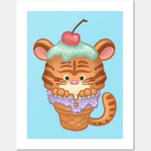 Tiger Gelato Posters and Art